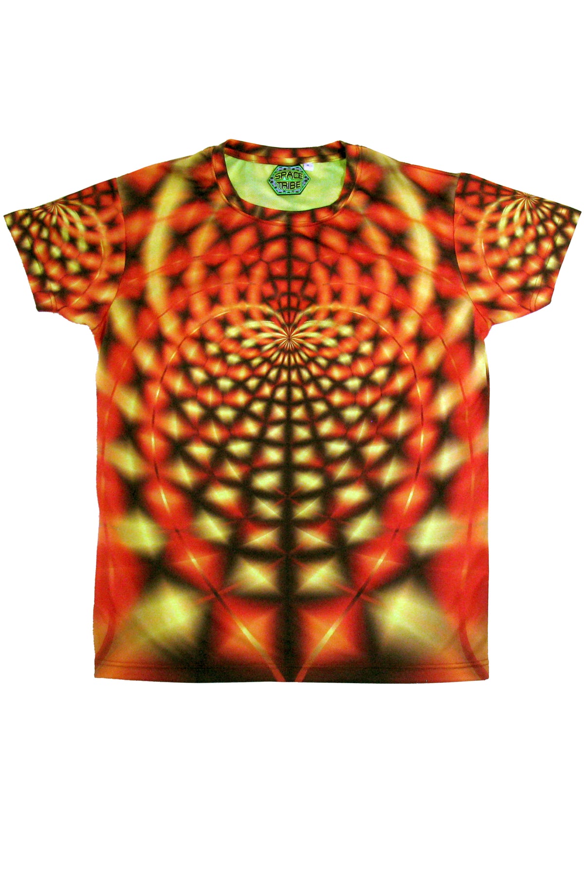 UV Sublime S/S T : Orange Web - Men T-Shirts - Space Tribe