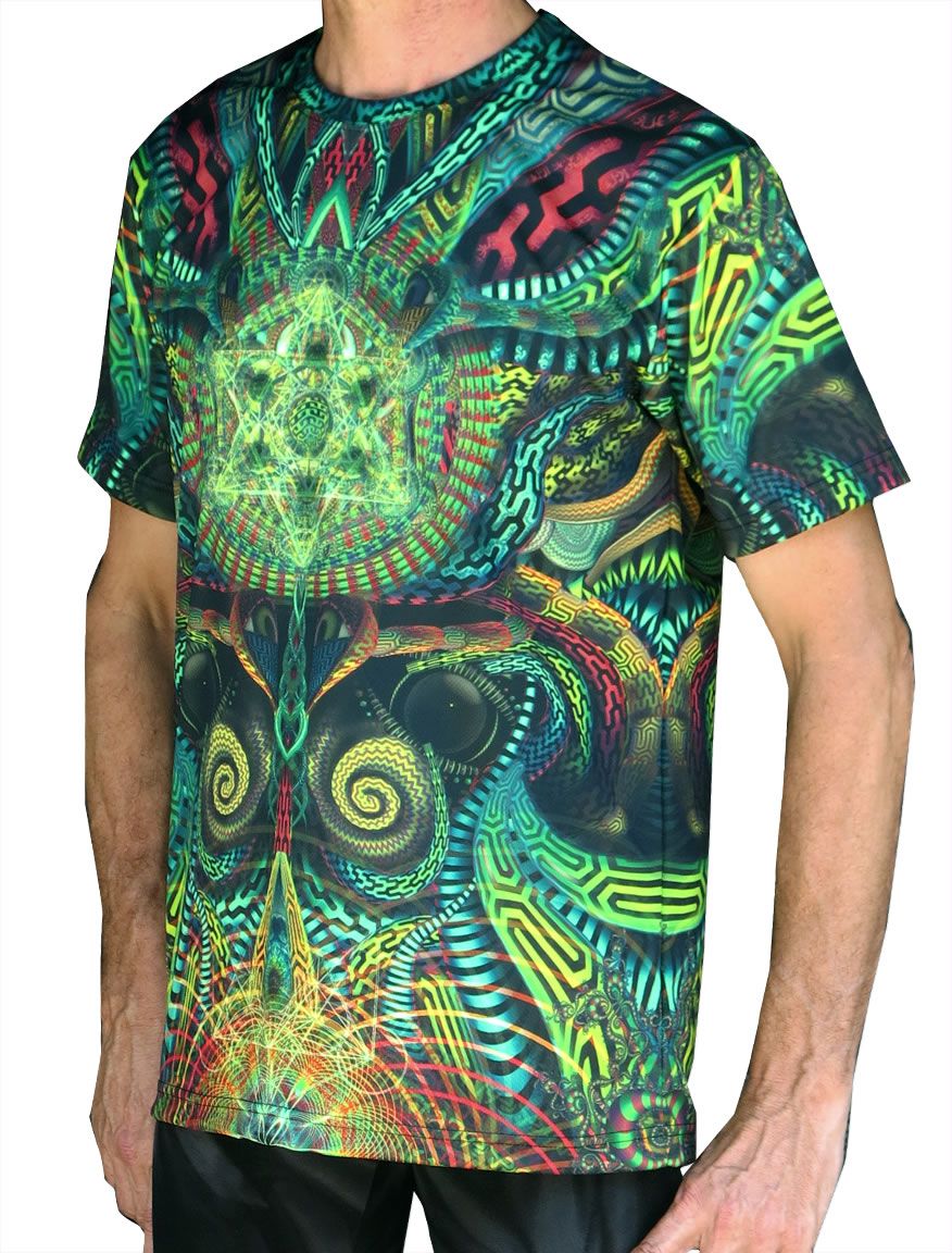 UV Sublime S/S T : Primordial Presence - Men T-Shirts - Space Tribe