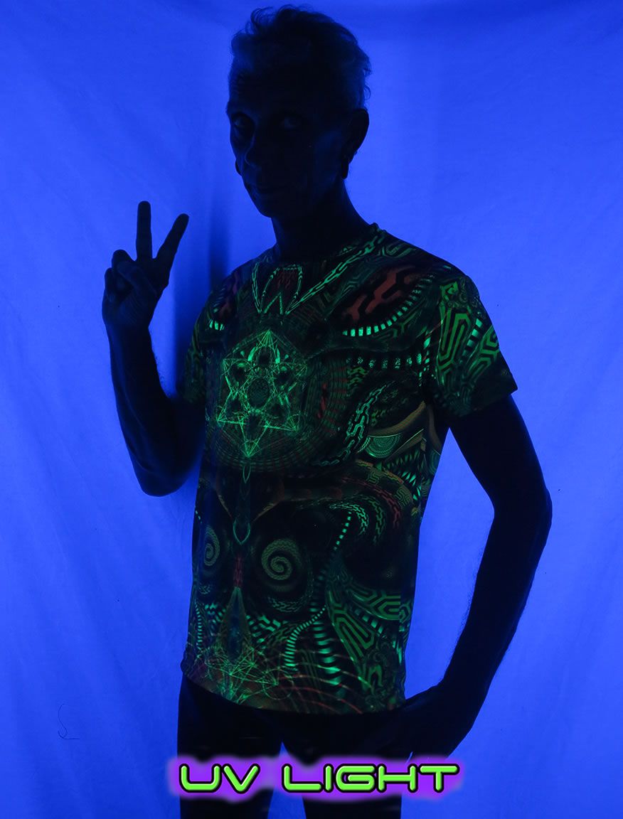 UV Sublime S/S T : Primordial Presence - Men T-Shirts - Space Tribe