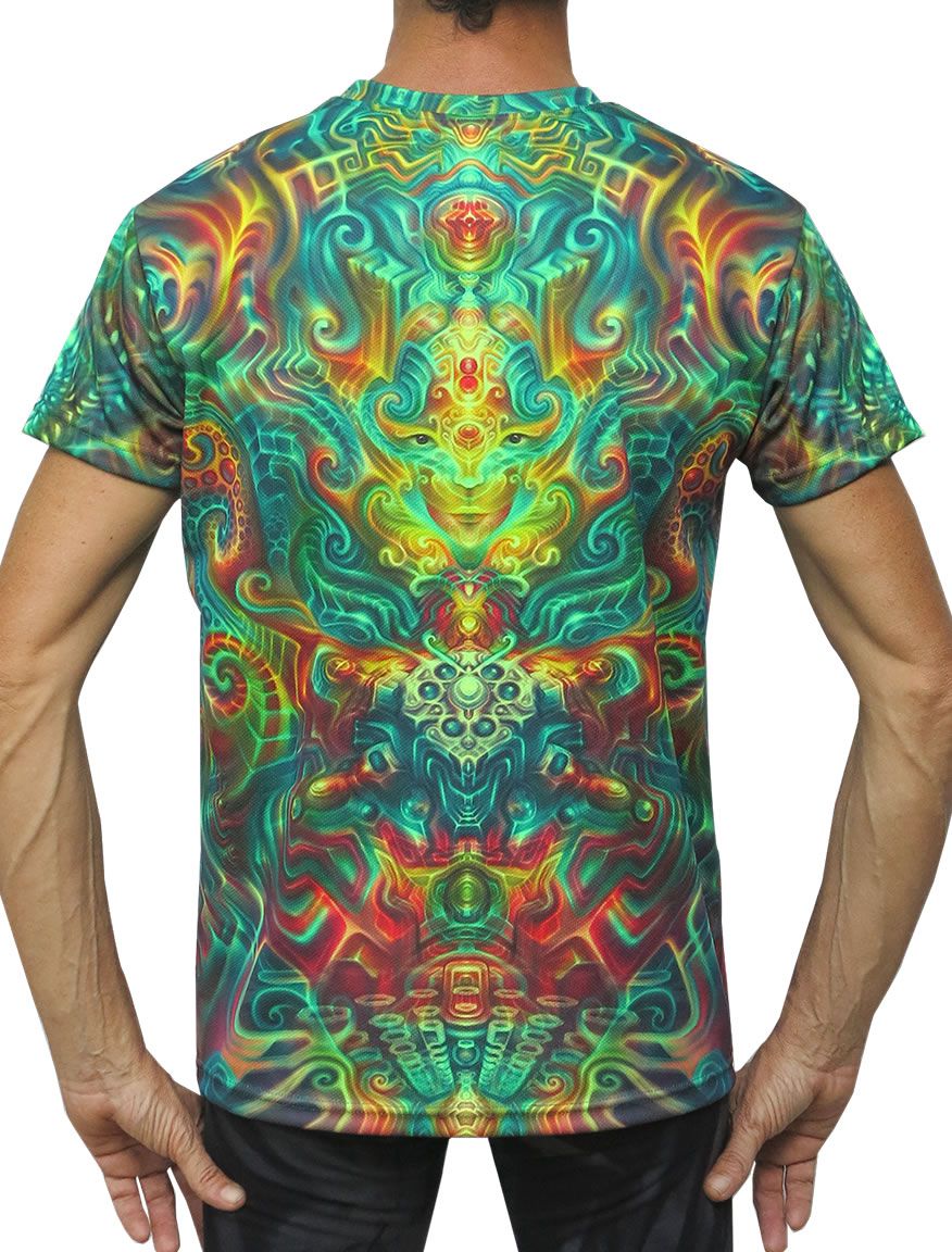 UV Sublime S/S T : Holographic Altar - Men T-Shirts - Space Tribe