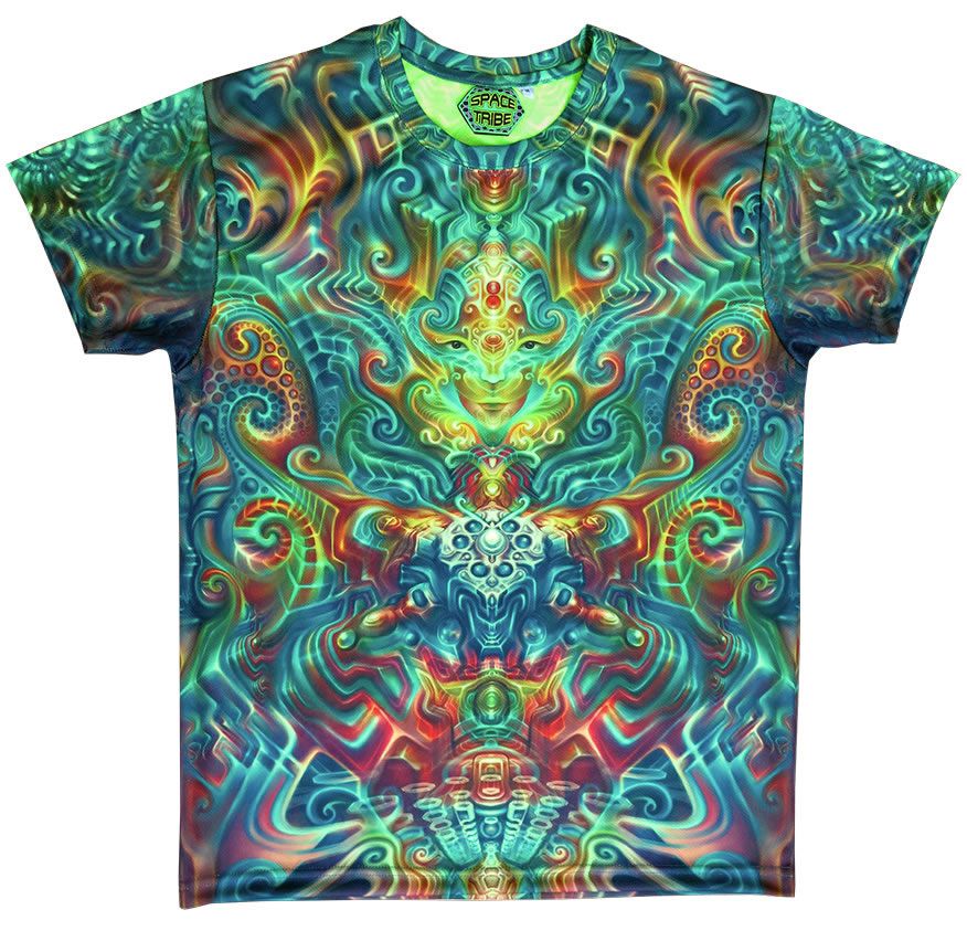 UV Sublime S/S T : Holographic Altar - Men T-Shirts - Space Tribe