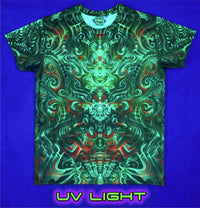 UV Sublime S/S T : Holographic Altar - Men T-Shirts - Space Tribe