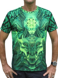 UV Sublime S/S T : Lime Foxy - Men T-Shirts - Space Tribe