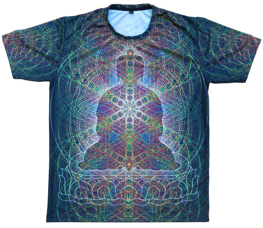Sublime S/S T : Rainbow Buddha - Men T-Shirts - Space Tribe