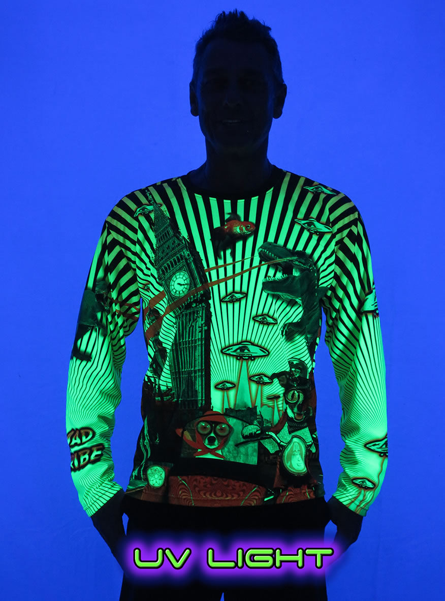 UV Sublime L/S T : Planet gone Mad - Men Long Sleeve T's - Space Tribe