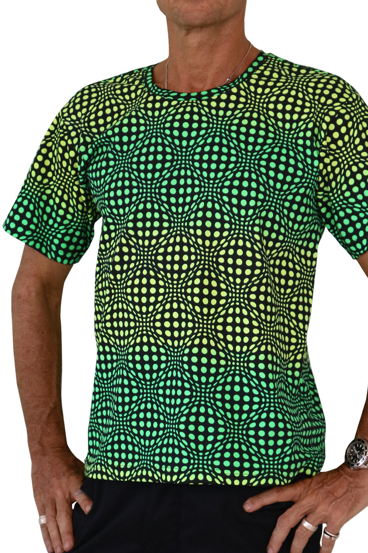 Classic S/S T : Lime Wobberelli - Men T-Shirts - Space Tribe