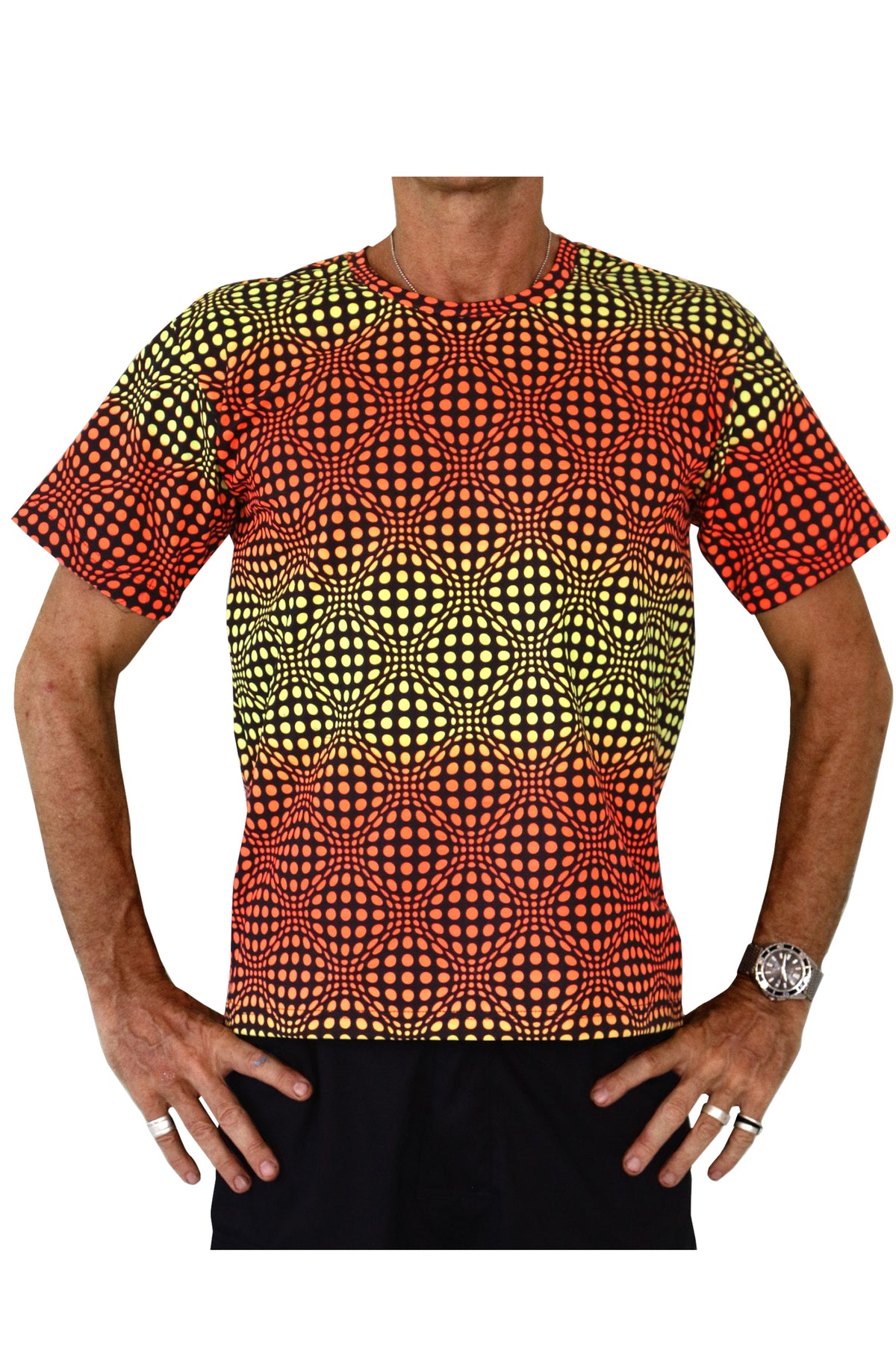 Classic S/S T : Fire Wobberelli - Men T-Shirts - Space Tribe