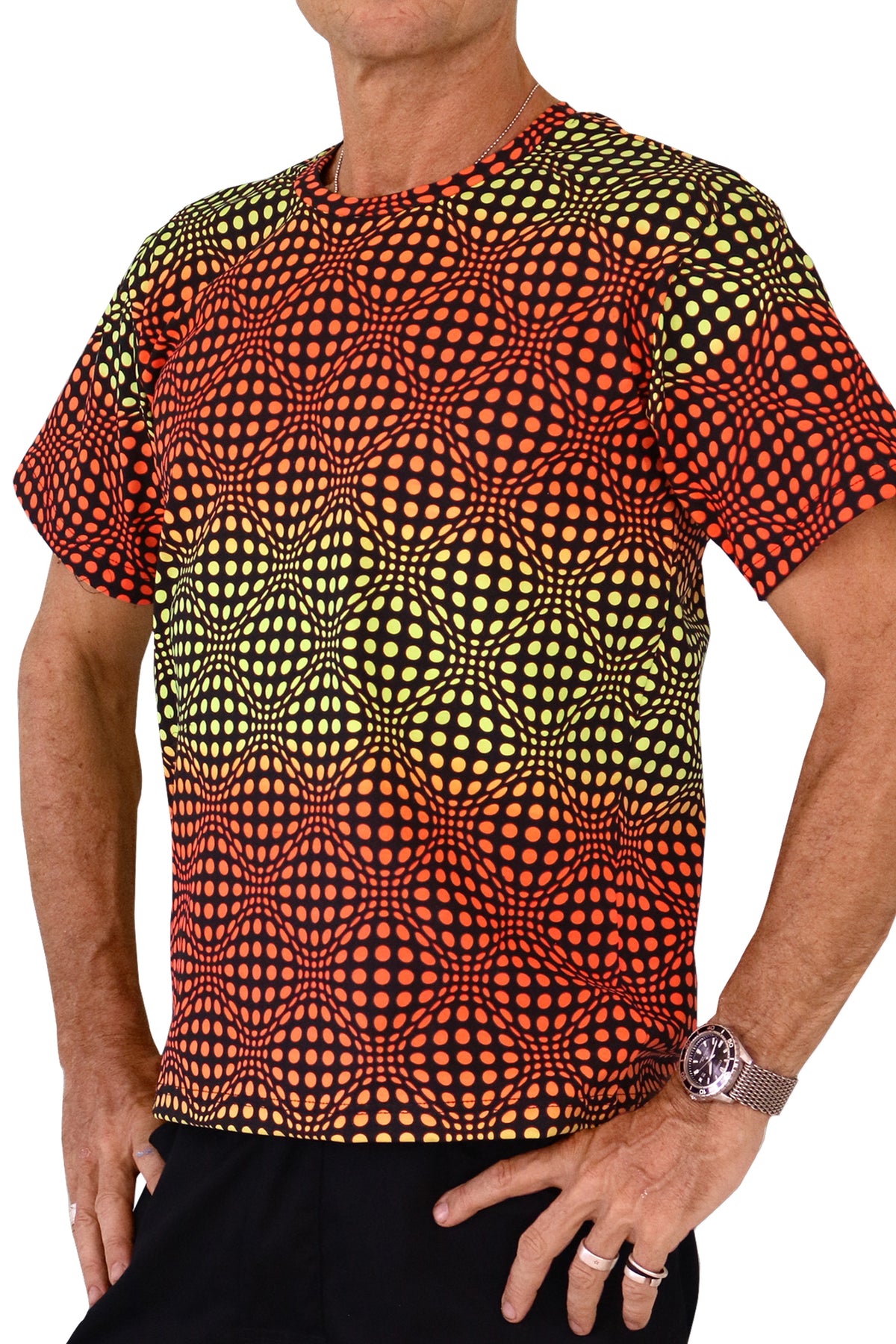 Classic S/S T : Fire Wobberelli - Men T-Shirts - Space Tribe
