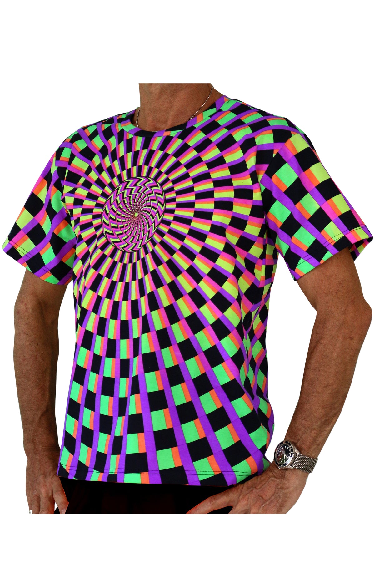 Classic S/S T : Rainbow Vertigo - Men T-Shirts - Space Tribe