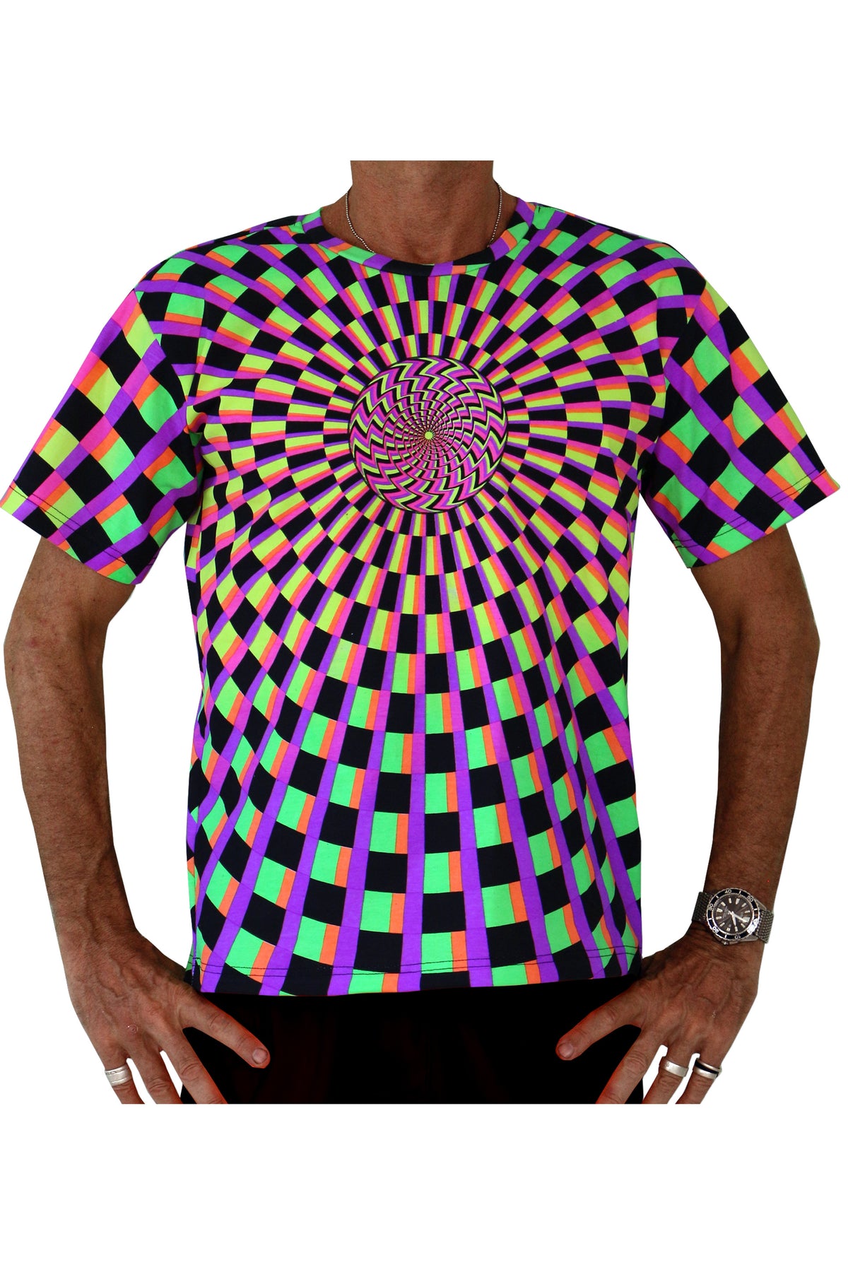 Classic S/S T : Rainbow Vertigo - Men T-Shirts - Space Tribe