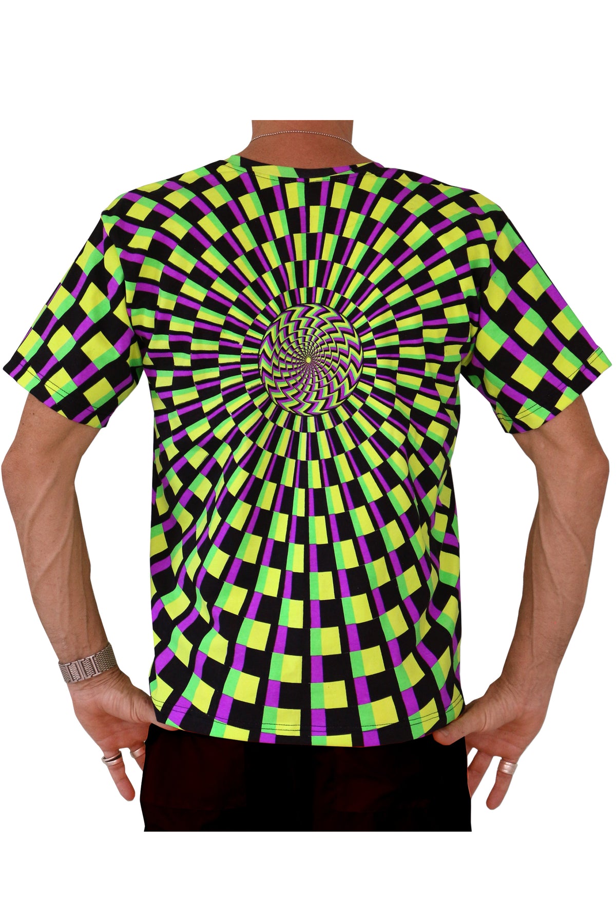 Classic S/S T : Lime Vertigo - Men T-Shirts - Space Tribe