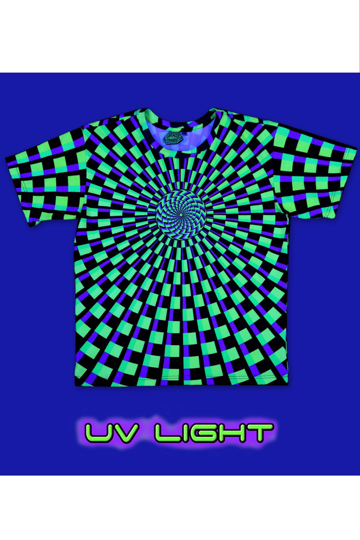 Classic S/S T : Lime Vertigo - Men T-Shirts - Space Tribe