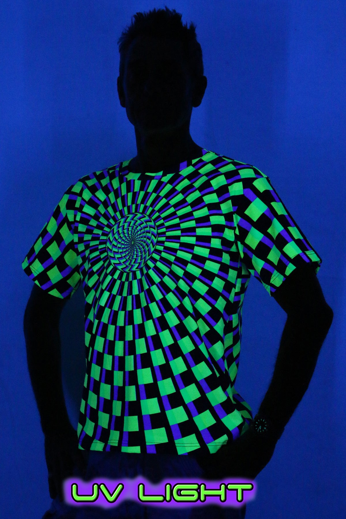 Classic S/S T : Lime Vertigo - Men T-Shirts - Space Tribe