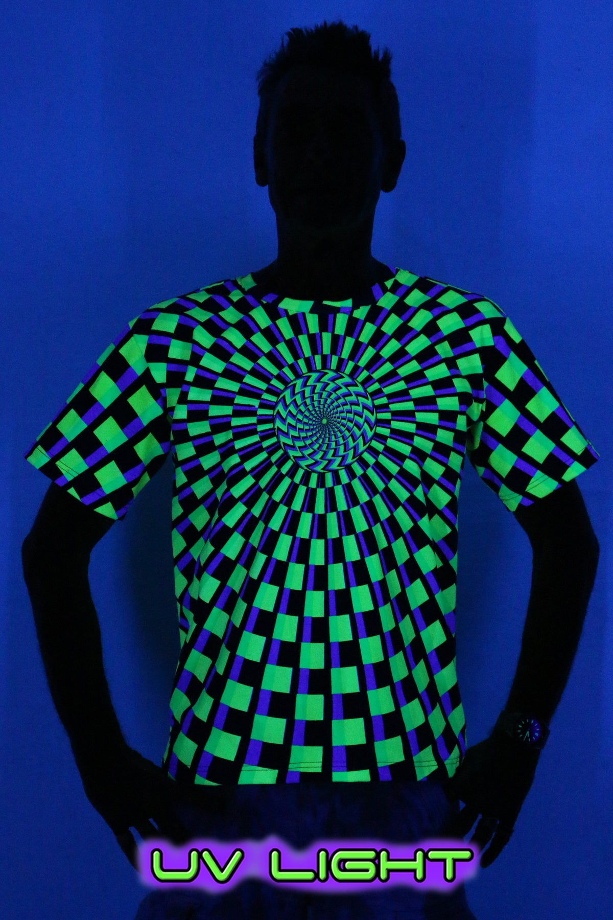 Classic S/S T : Lime Vertigo - Men T-Shirts - Space Tribe