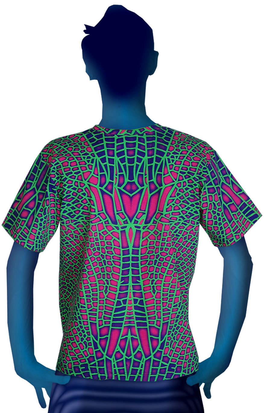 Classic S/S T : Acid Dragonfly - Men T-Shirts - Space Tribe