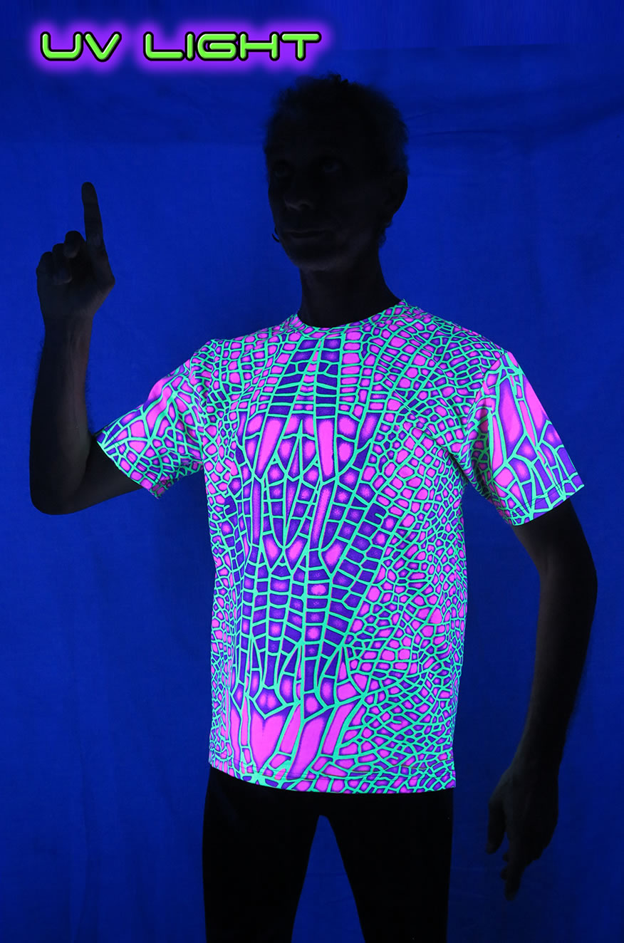 Classic S/S T : Acid Dragonfly - Men T-Shirts - Space Tribe