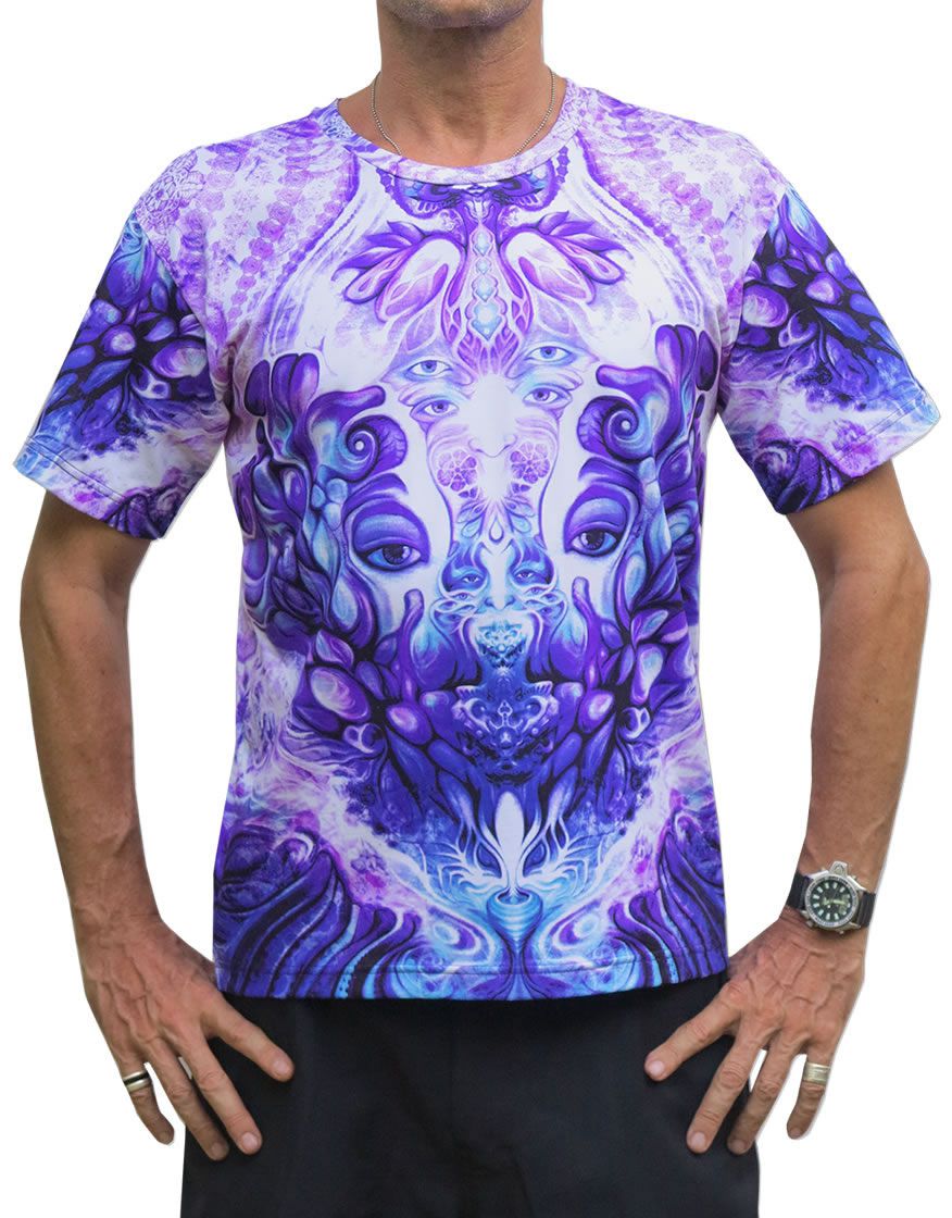 Classic S/S T : Purple Plasm - Men T-Shirts - Space Tribe
