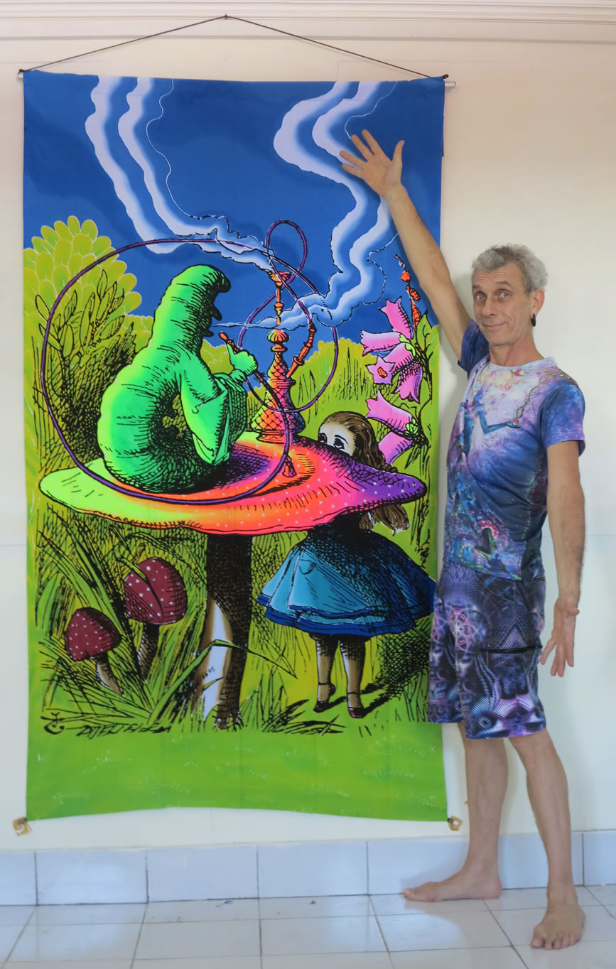 UV Wallhanging : Alice