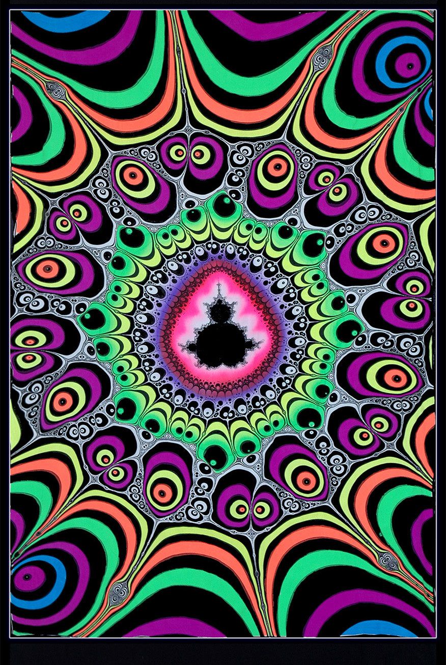 UV Wallhanging : Rainbow Appleman - UV Wallhangings - Space Tribe