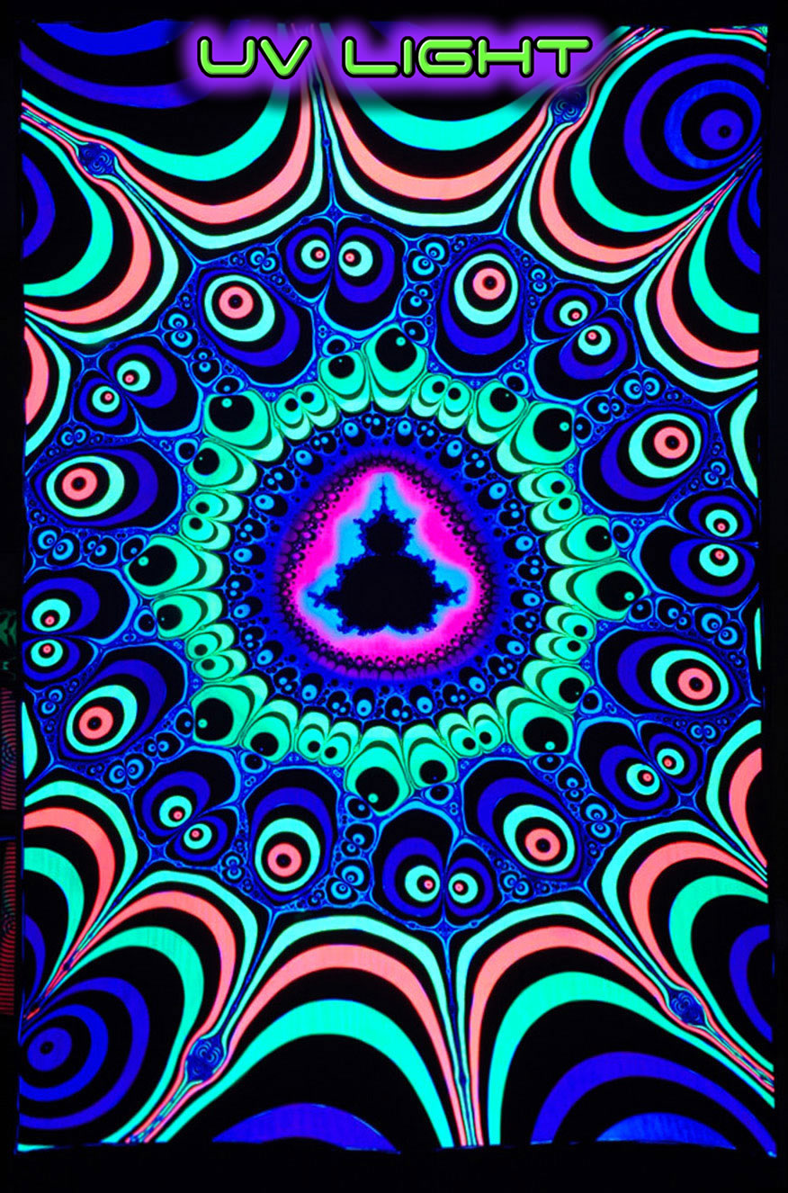 UV Wallhanging : Rainbow Appleman