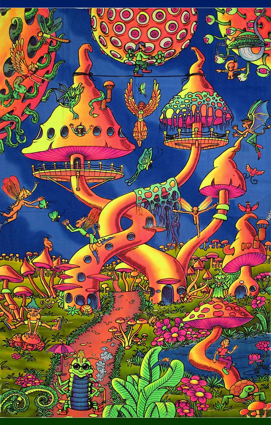 UV Wallhanging : Pixie Party ! - UV Wallhangings - Space Tribe