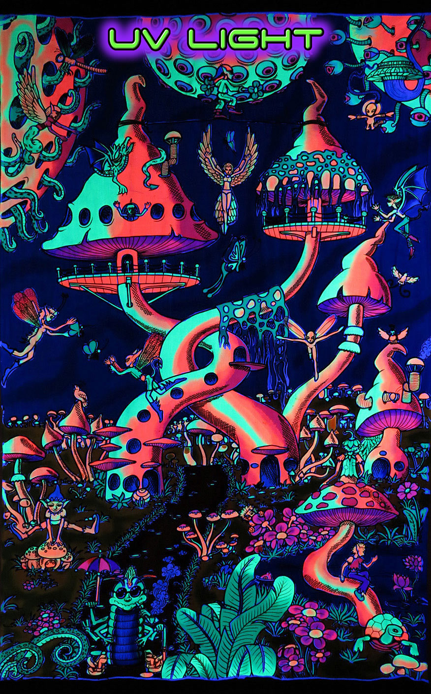UV Wallhanging : Pixie Party !