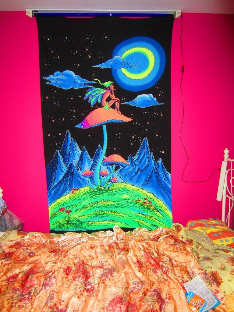 UV Wallhanging : Mushroom Fairy