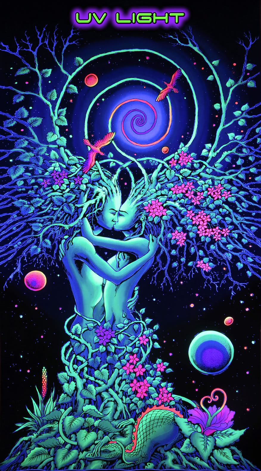 UV Wallhanging : Nature's Embrace