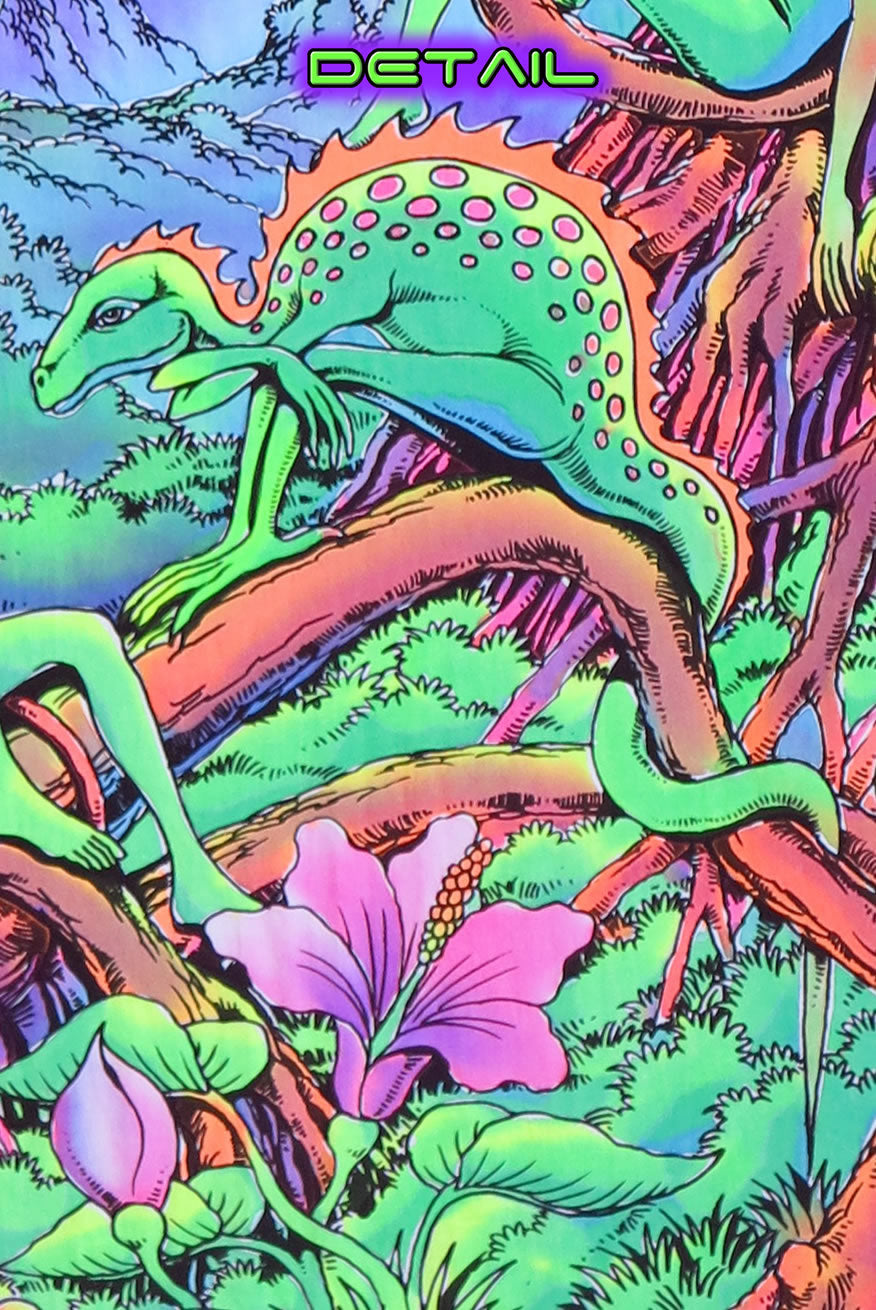 UV Wallhanging : UFO Jungle