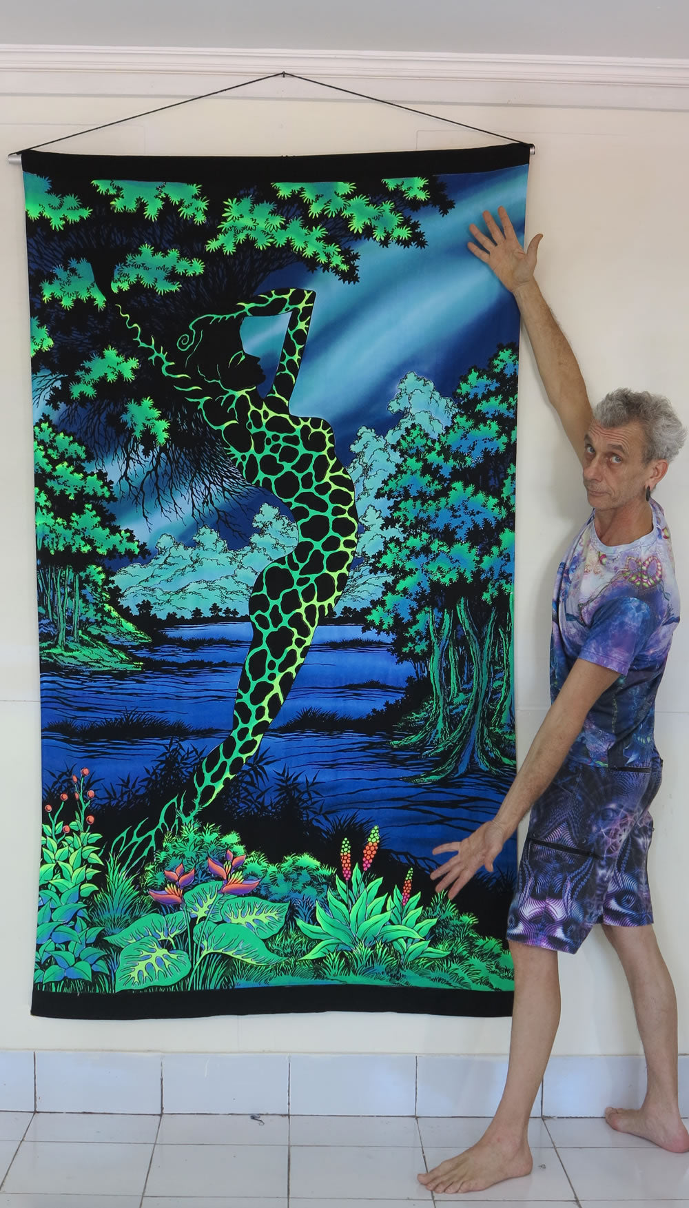 UV Wallhanging : Swamp Siren