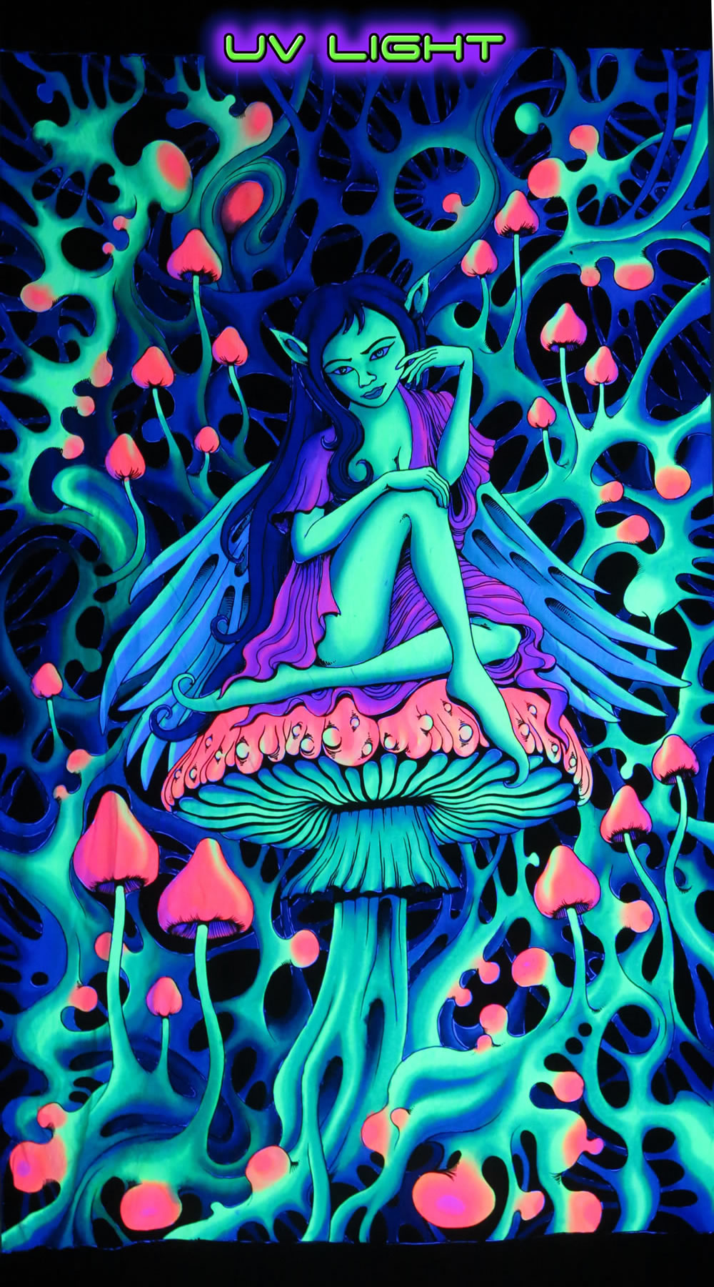 UV Wallhanging : PsyAlaska Fairy