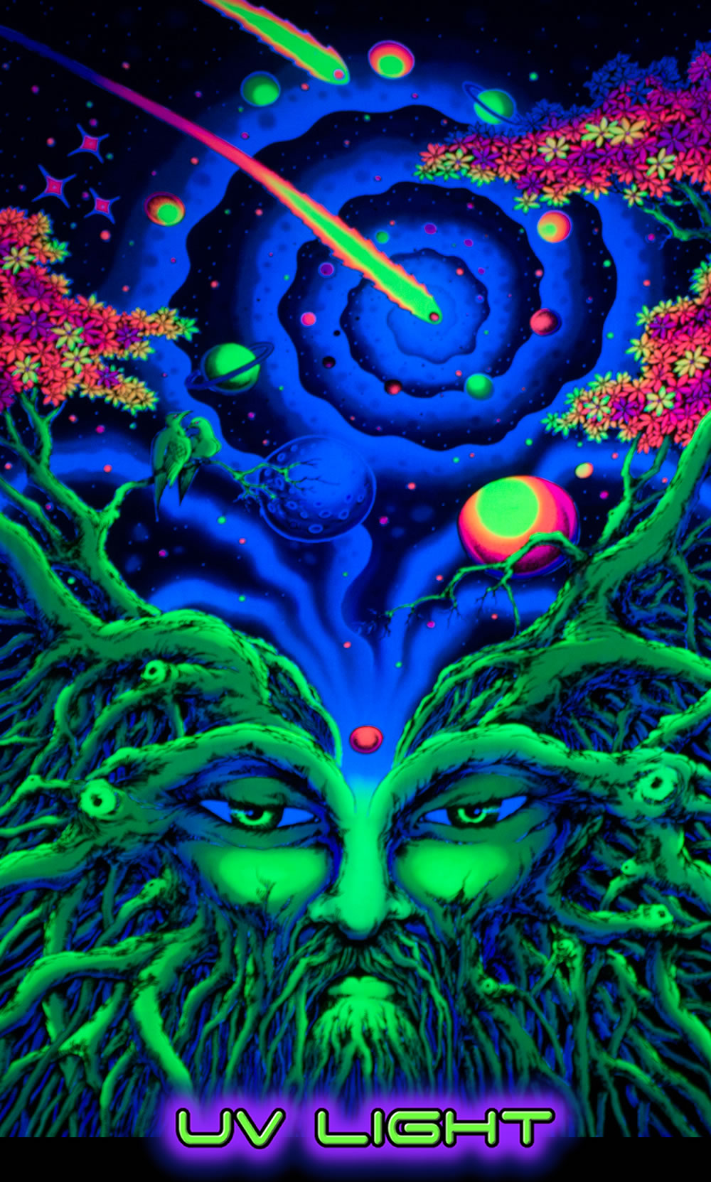 UV Wallhanging : Root of Life