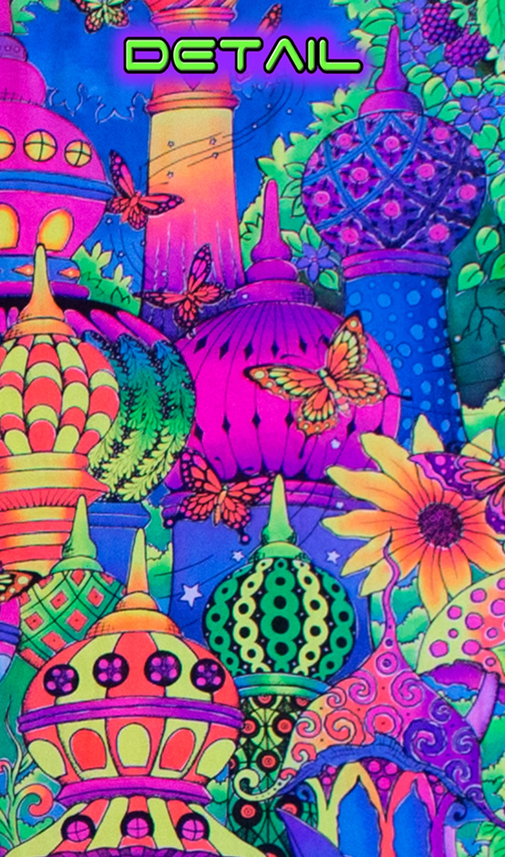 UV Wallhanging : Garden of Delights