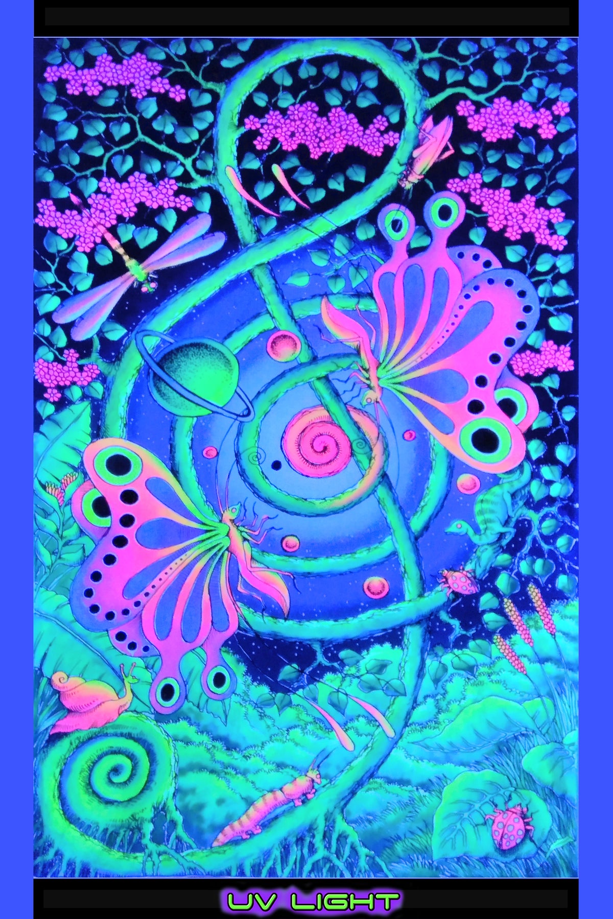 UV Wallhanging : Dance of the Butterflies