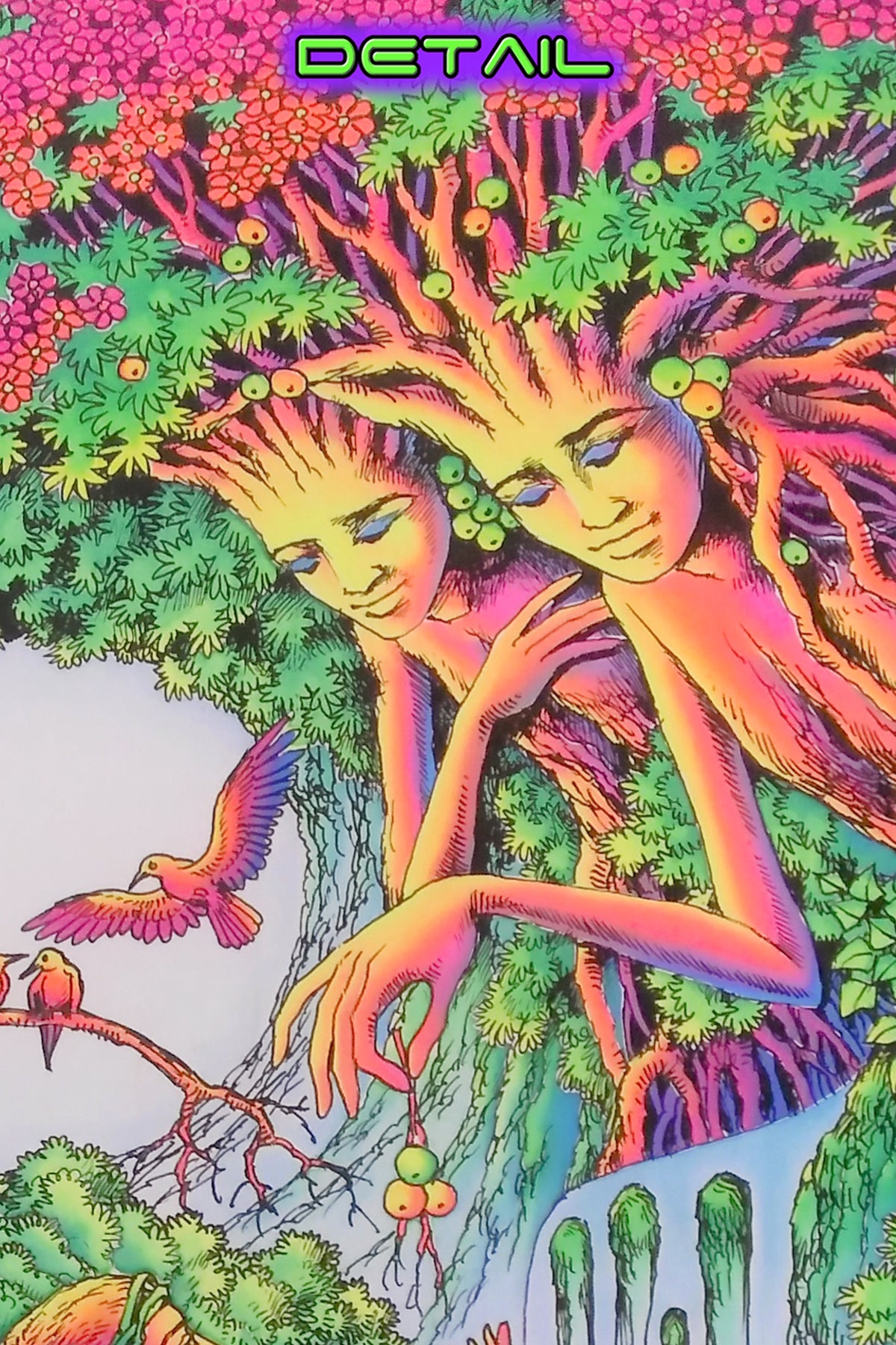 UV Wallhanging : Jungle Spirits