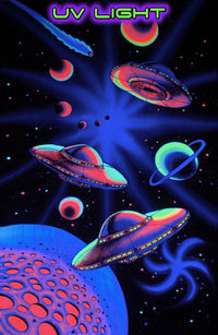 UV Wallhanging : Planet UFO