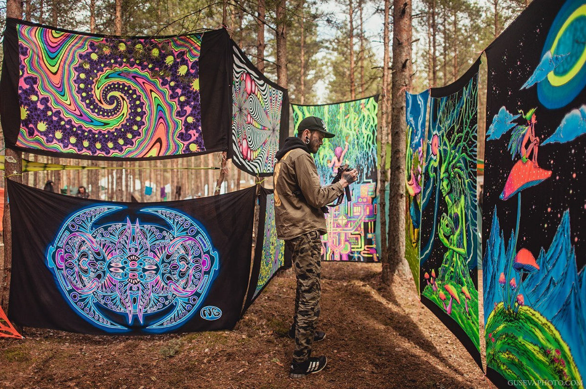 UV Wallhanging : Mushroom Fairy