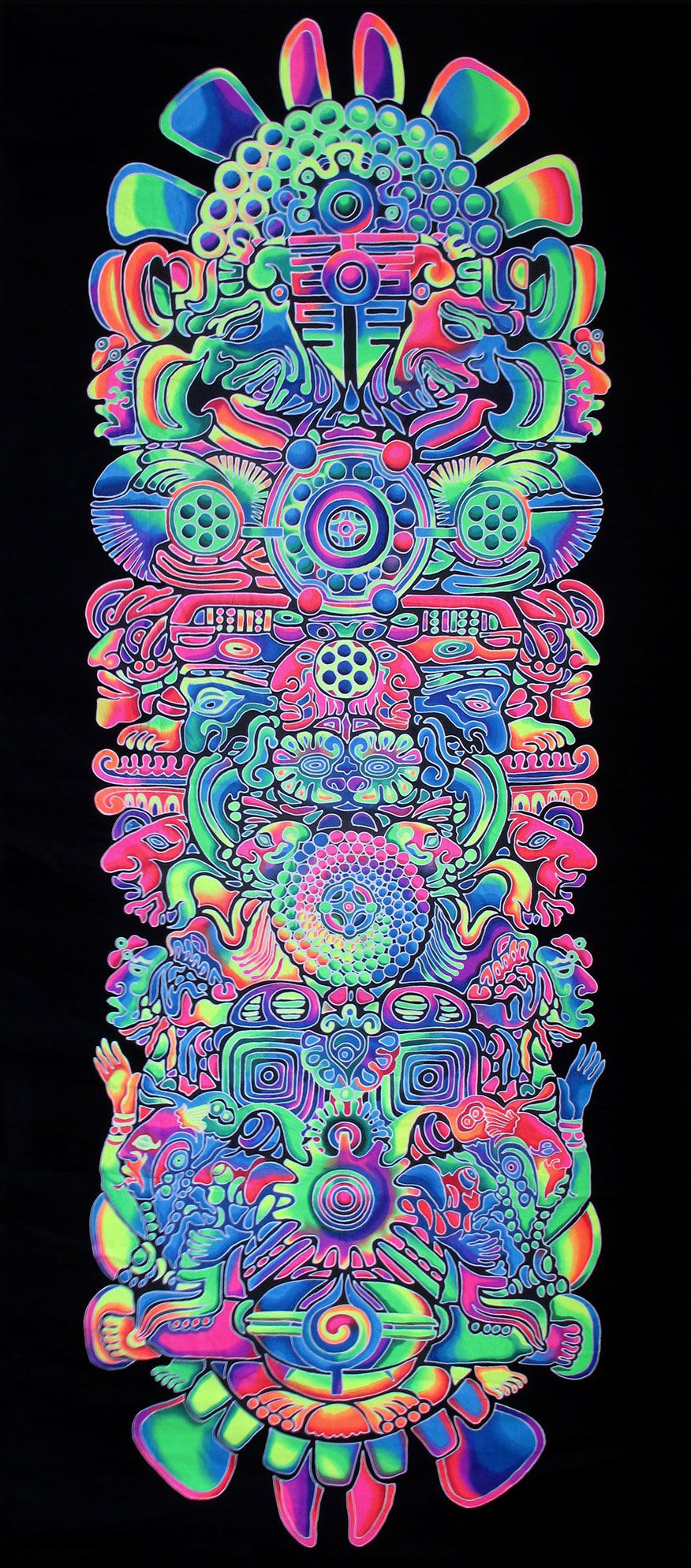 Giant UV Banner : Totem - UV Giant Banners - Space Tribe