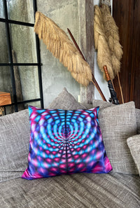 Cushion cover 50 cm : Violet Web
