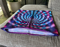 Cushion cover 50 cm : Violet Web