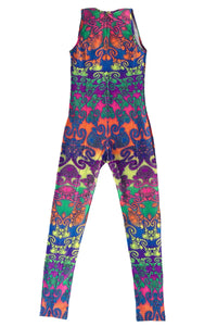 Catsuit : Rainbow Jellyfish Fractal