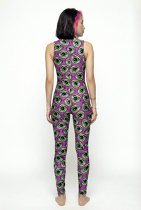 Catsuit : Purple Eyes - Space Tribe