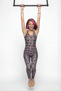 Catsuit : Purple Eyes - Space Tribe