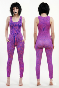 Catsuit : Pink Dragonfly - Space Tribe