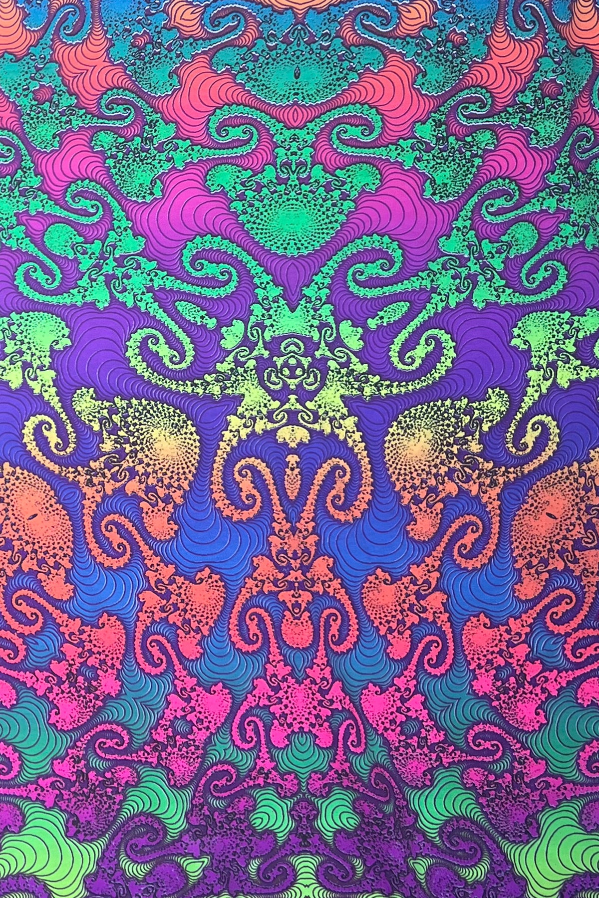 Strap Top : Rainbow Jellyfish Fractal