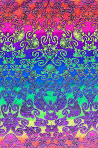 Teddy Bear : Rainbow Jellyfish Fractal