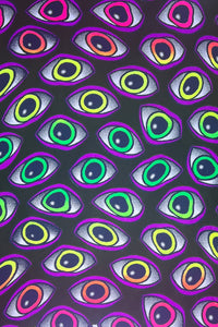 Wide waistband Leggings : Rainbow Eyes