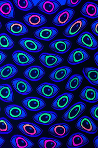 Wide waistband Leggings : Rainbow Eyes