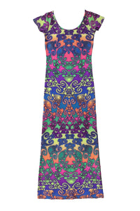 Slinky Dress  : Rainbow Jellyfish Fractal