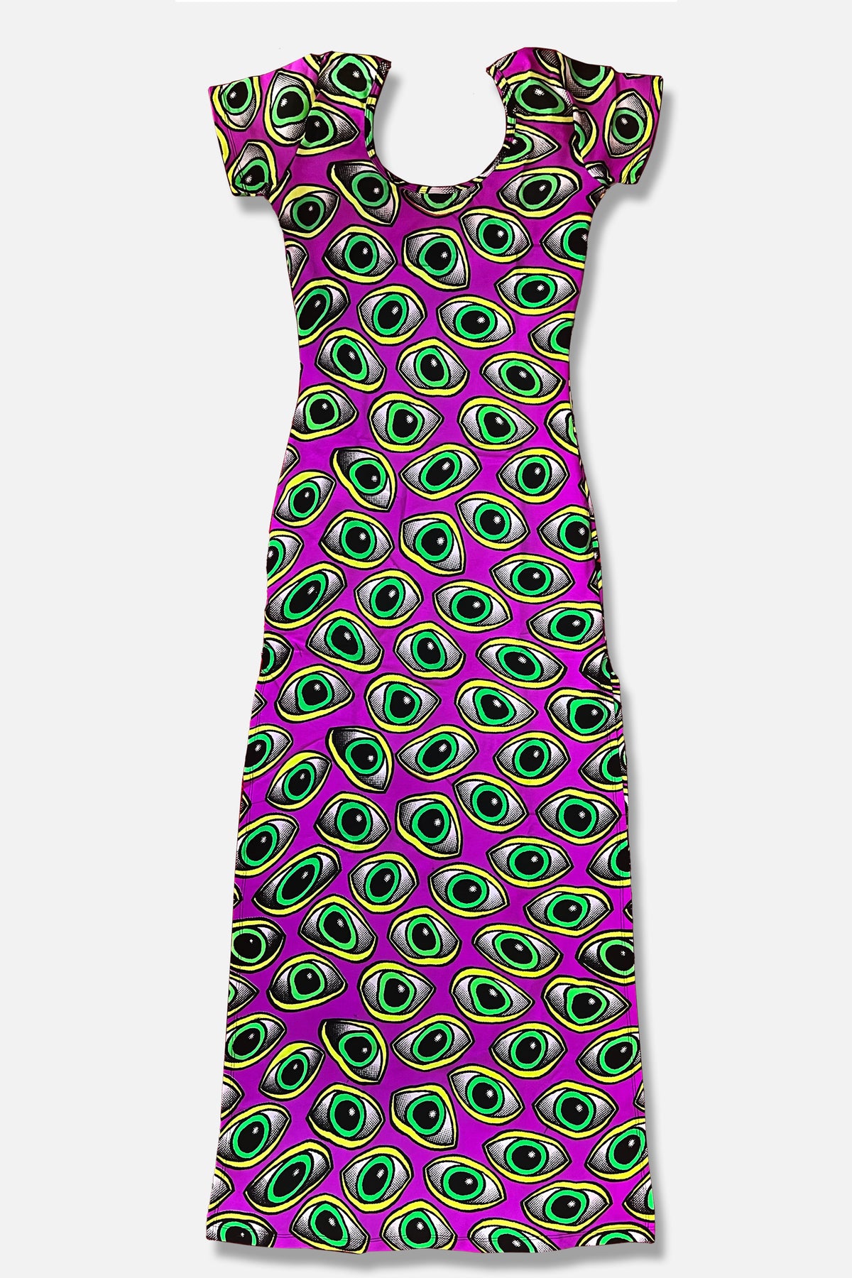 Slinky Dress  : Purple Eyes - Space Tribe